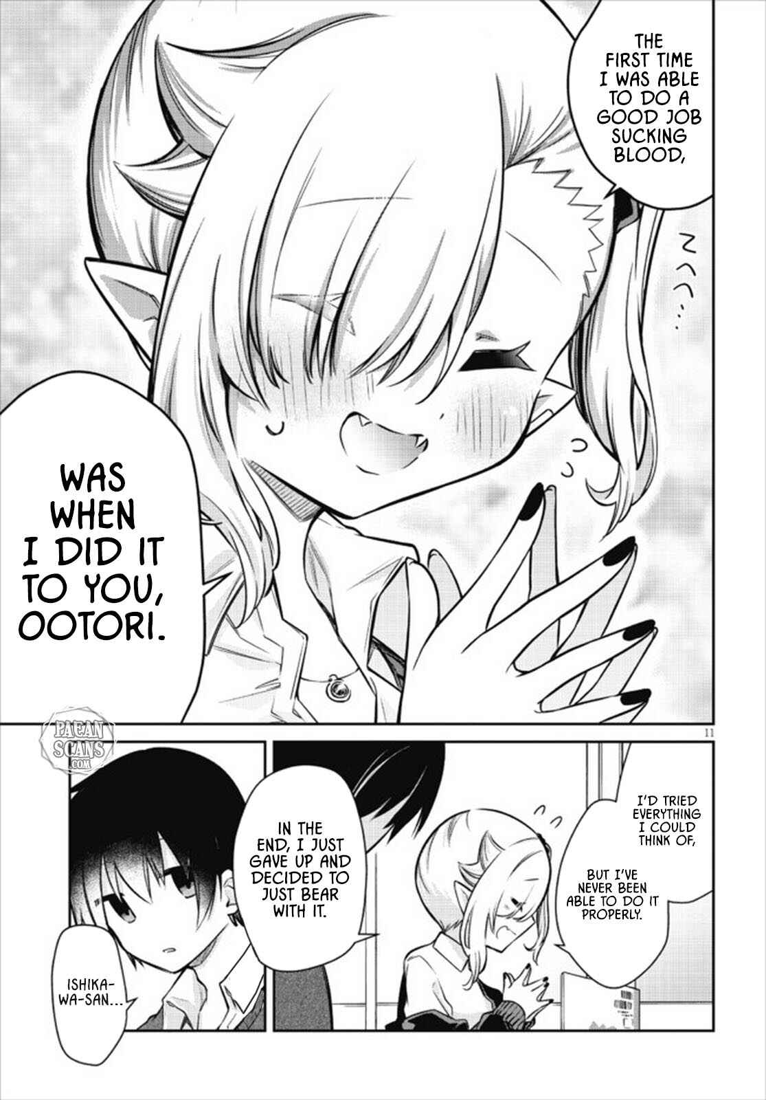 Chanto Suenai Kyuuketsuki-chan Chapter 2 - Page 11