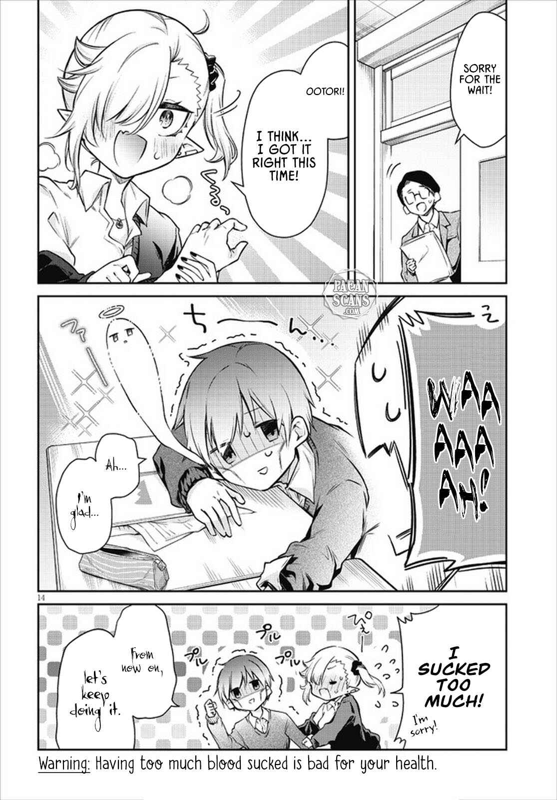 Chanto Suenai Kyuuketsuki-chan Chapter 2 - Page 14