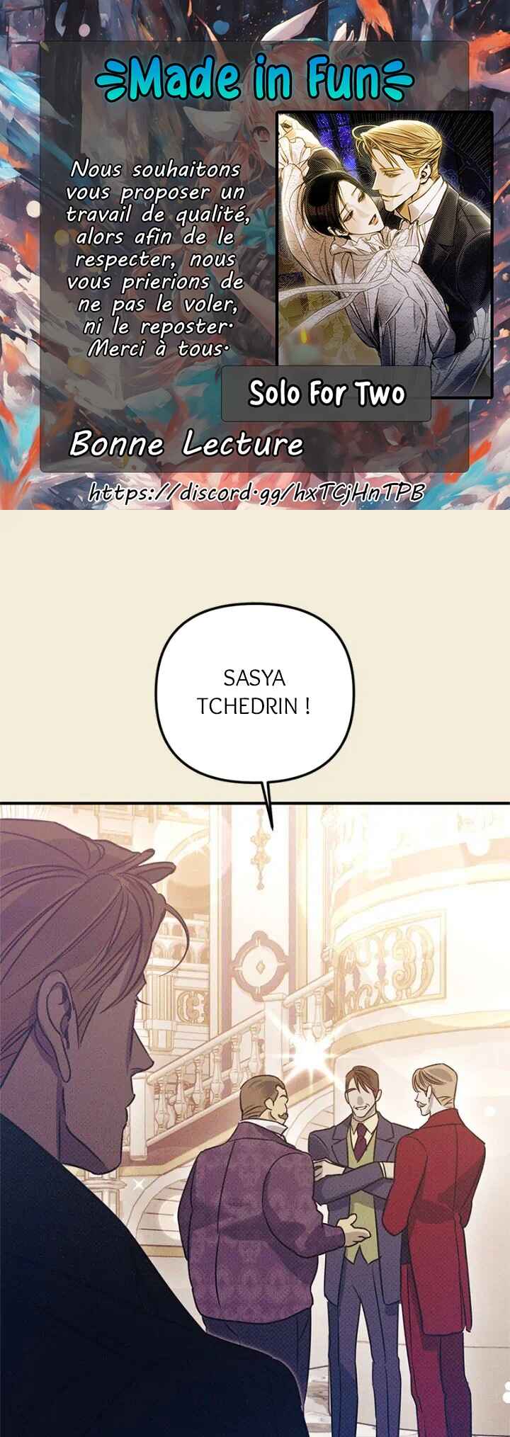 Solo For Two Chapter 58 - Page 1