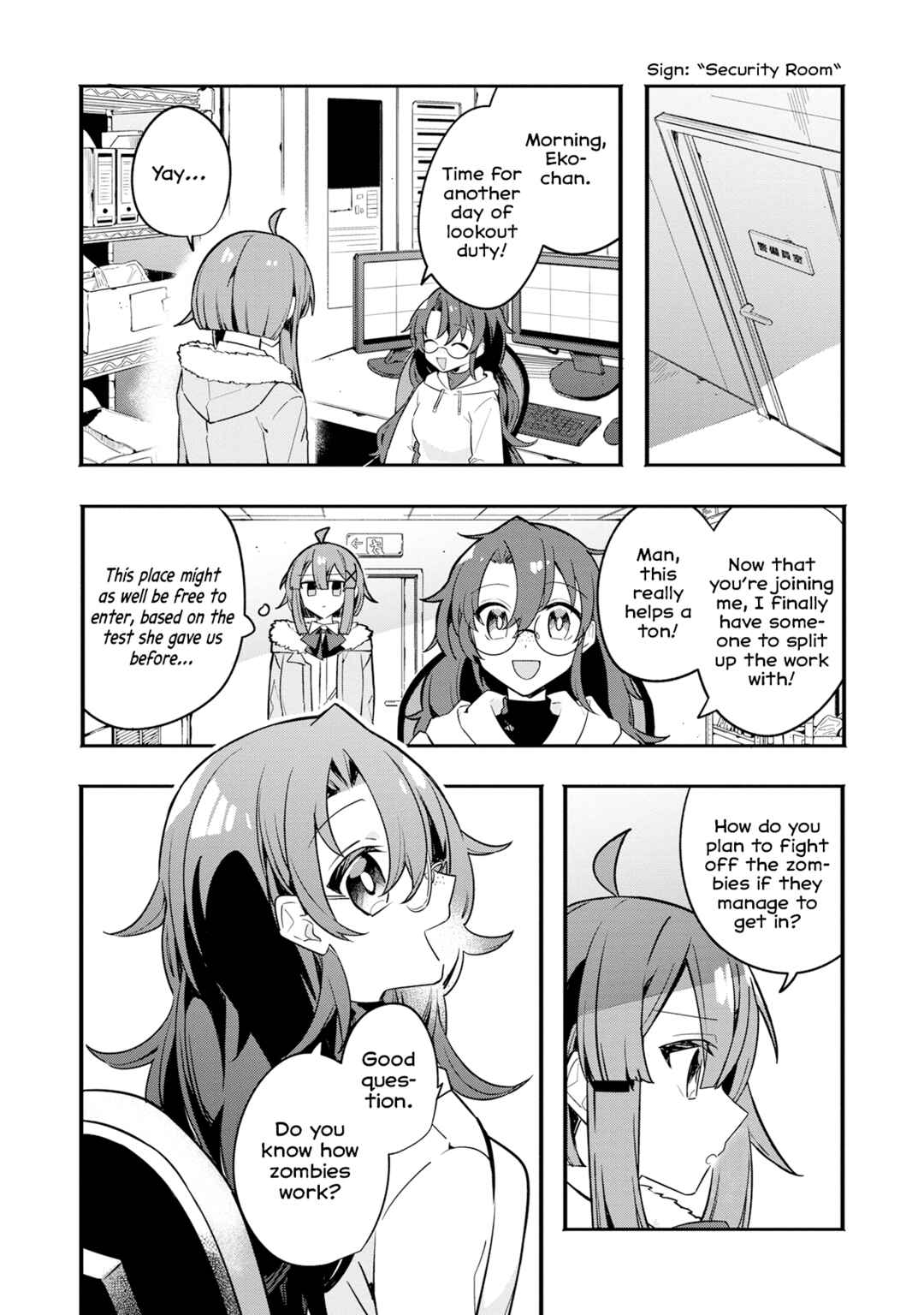 Hajimete no Otomodachi wa Zombie deshita Chapter 4 - Page 8