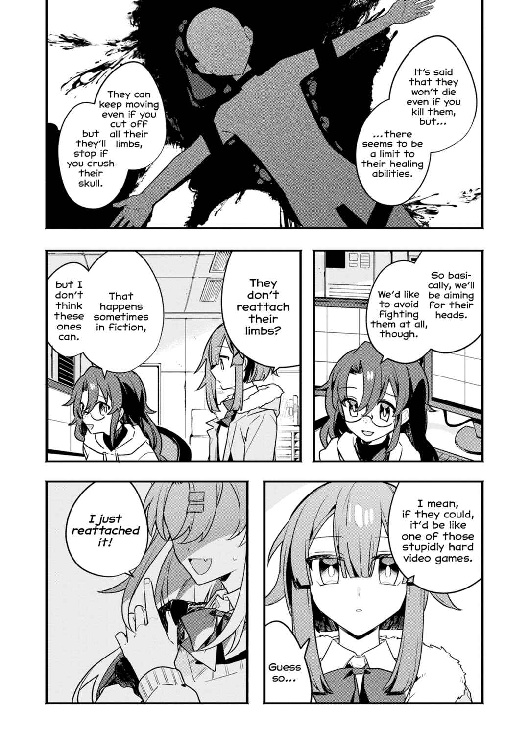 Hajimete no Otomodachi wa Zombie deshita Chapter 4 - Page 9