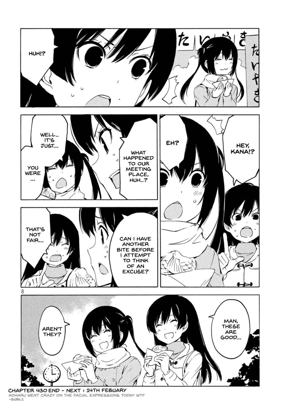 Minami-ke Chapter 430 - Page 8