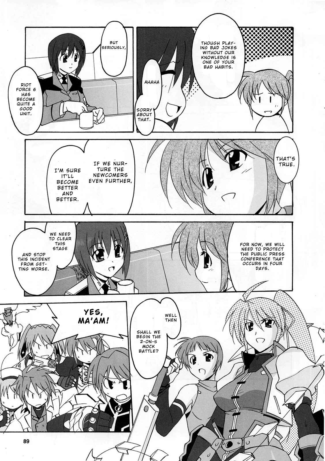 Mahou Shoujo Lyrical Nanoha StrikerS the Comics Chapter 12 - Page 19