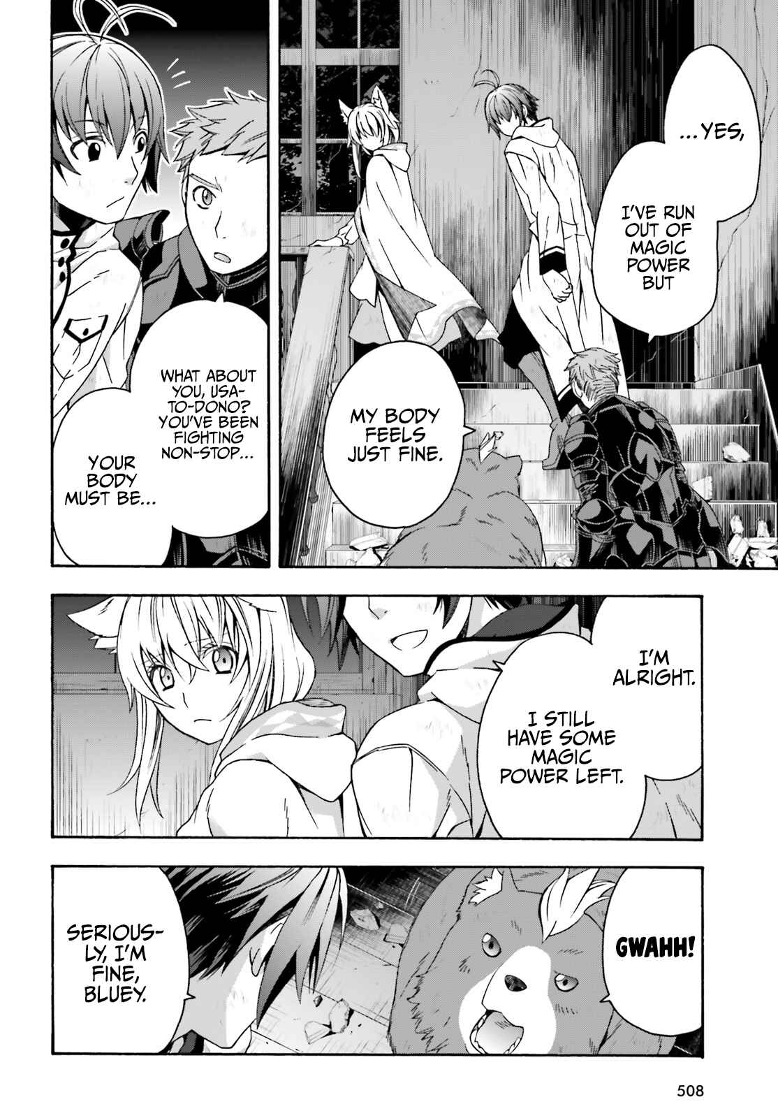 Chiyu Mahou no Machigatta Tsukaikata ~Senjou wo Kakeru Kaifuku Youin~ Chapter 39.1 - Page 11