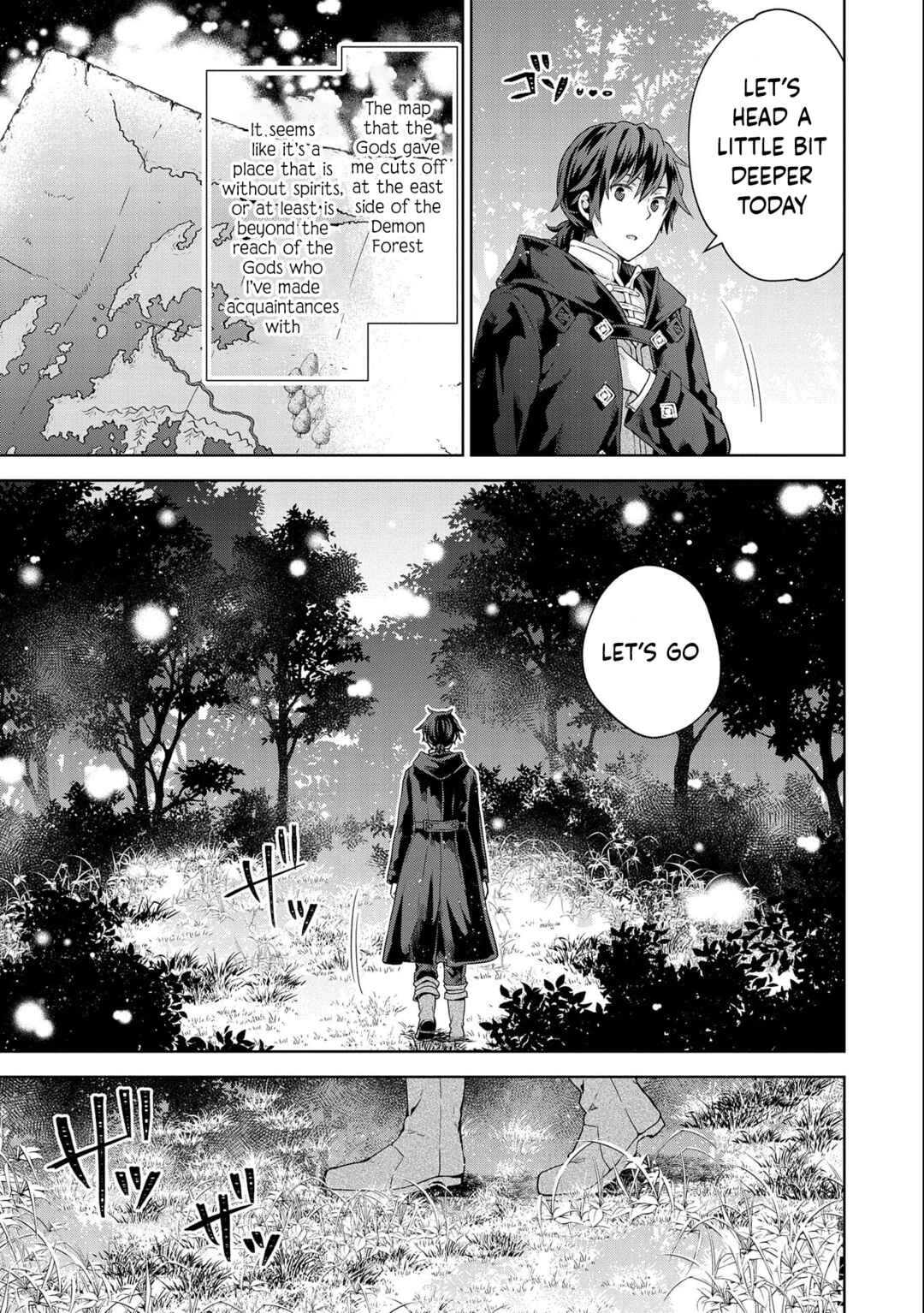 Isekai ni Ten'i Shitara Yama no Naka datta. Handou de Tsuyosa yori mo Kaitekisa wo Erabimashita Chapter 14 - Page 13
