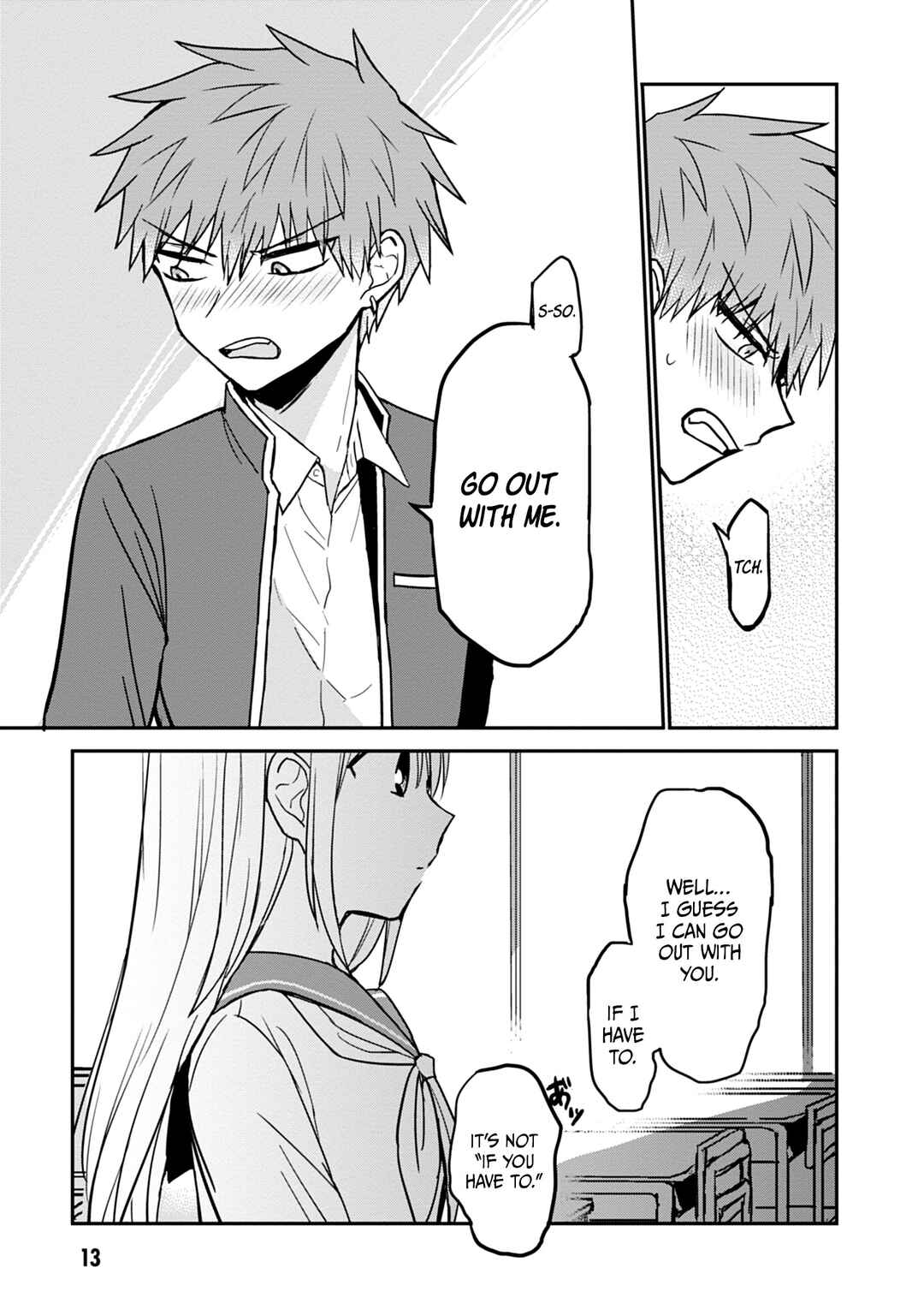Kao ni Denai Kashiwada-san to Kao ni Deru Oota-kun Chapter 100 - Page 14