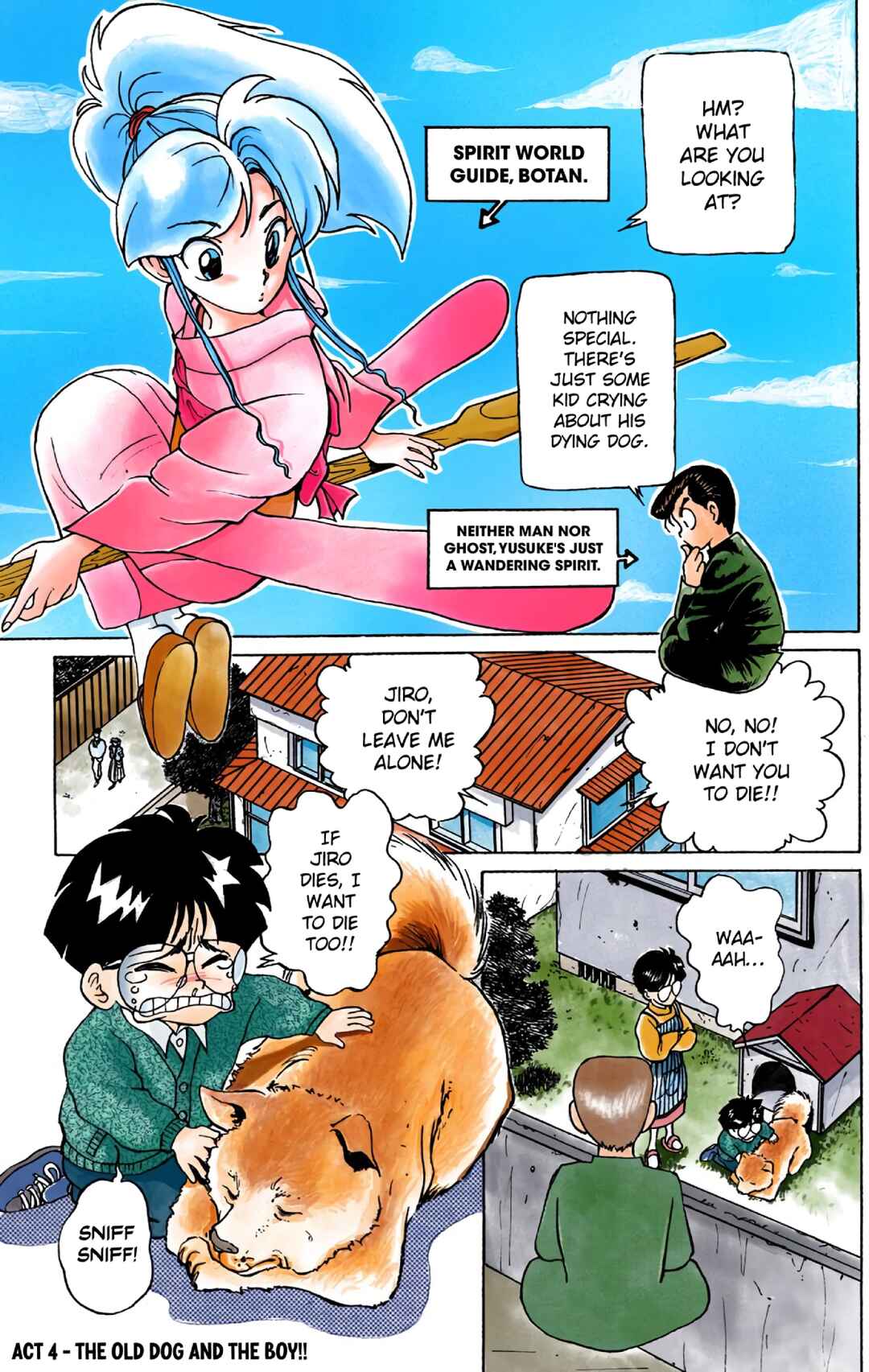 YuYu Hakusho (Official Colored) Chapter 4 - Page 1