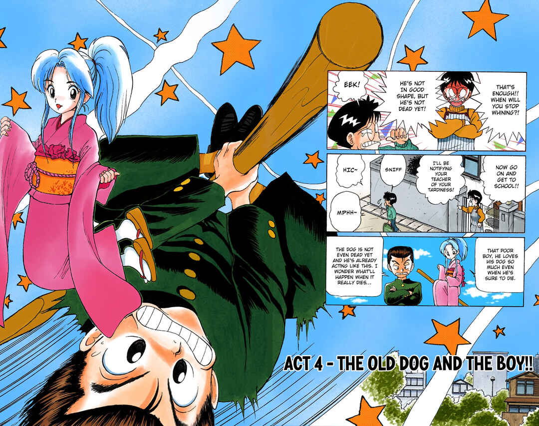 YuYu Hakusho (Official Colored) Chapter 4 - Page 2