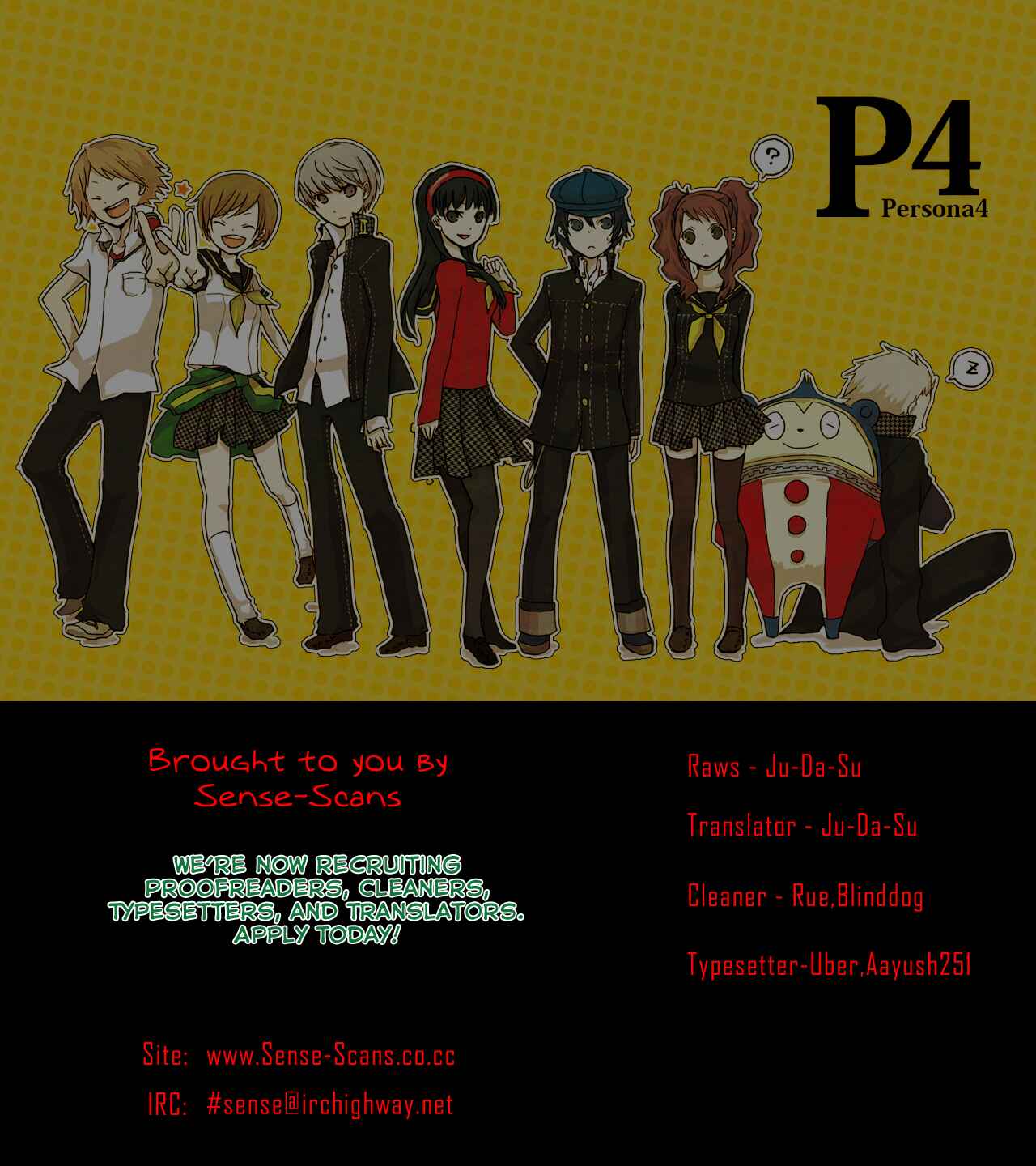 Persona 4 Chapter 10 - Page 1