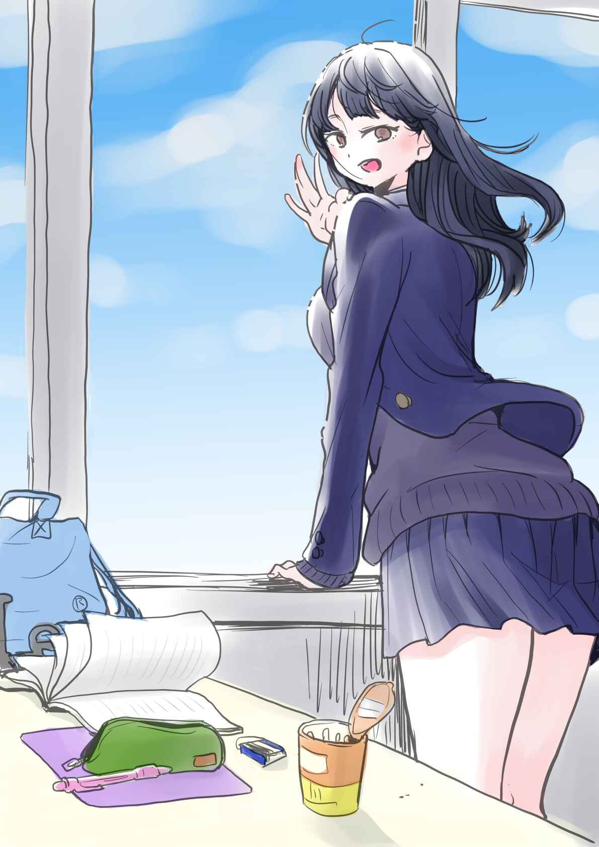 Boku no Kokoro no Yabai Yatsu Chapter 21.2 - Page 3