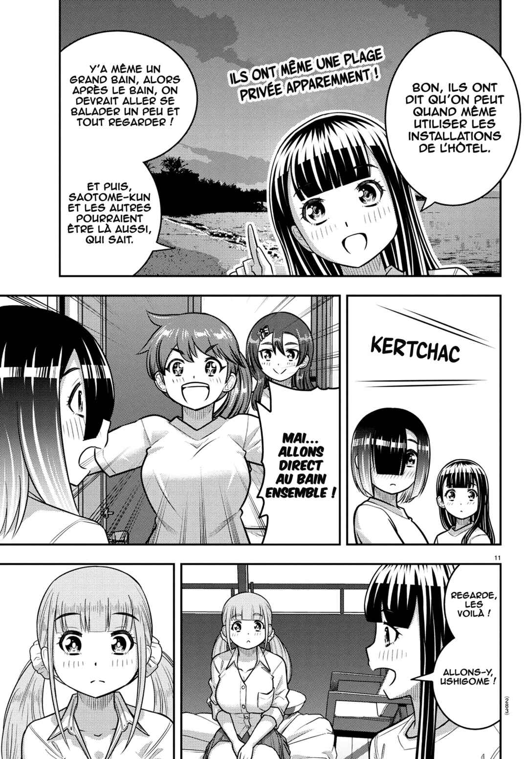 Yankee JK Kuzuhana-chan Chapter 250 - Page 11