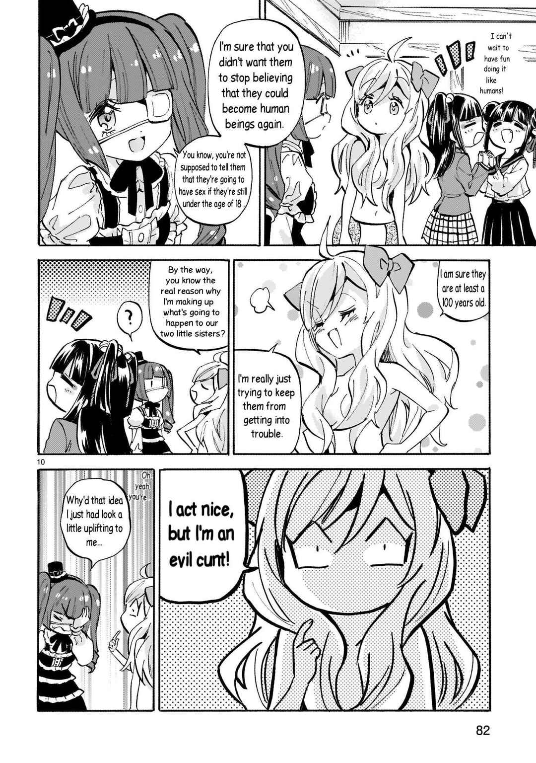 Jashin-chan Dropkick Chapter 255 - Page 10