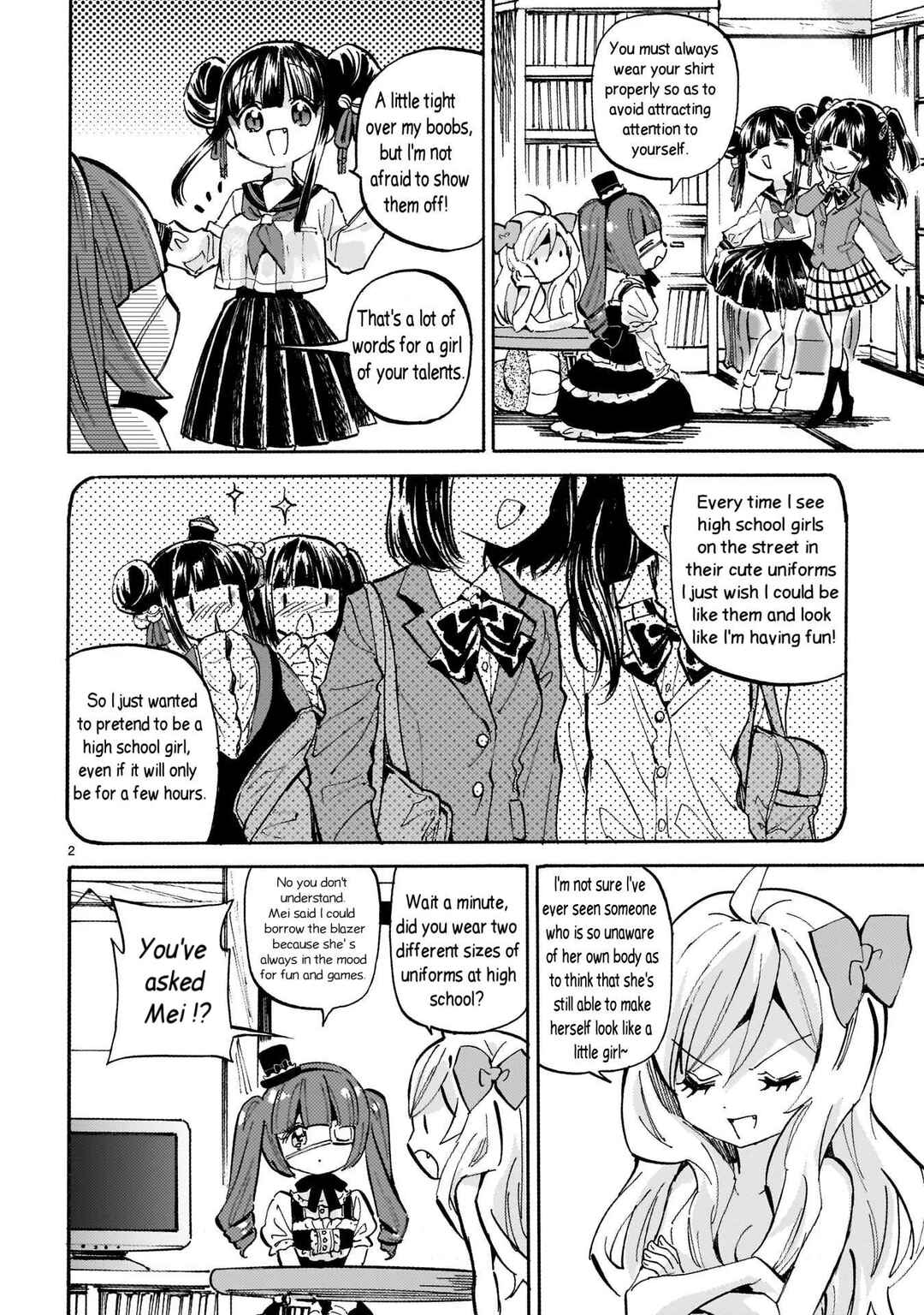 Jashin-chan Dropkick Chapter 255 - Page 2