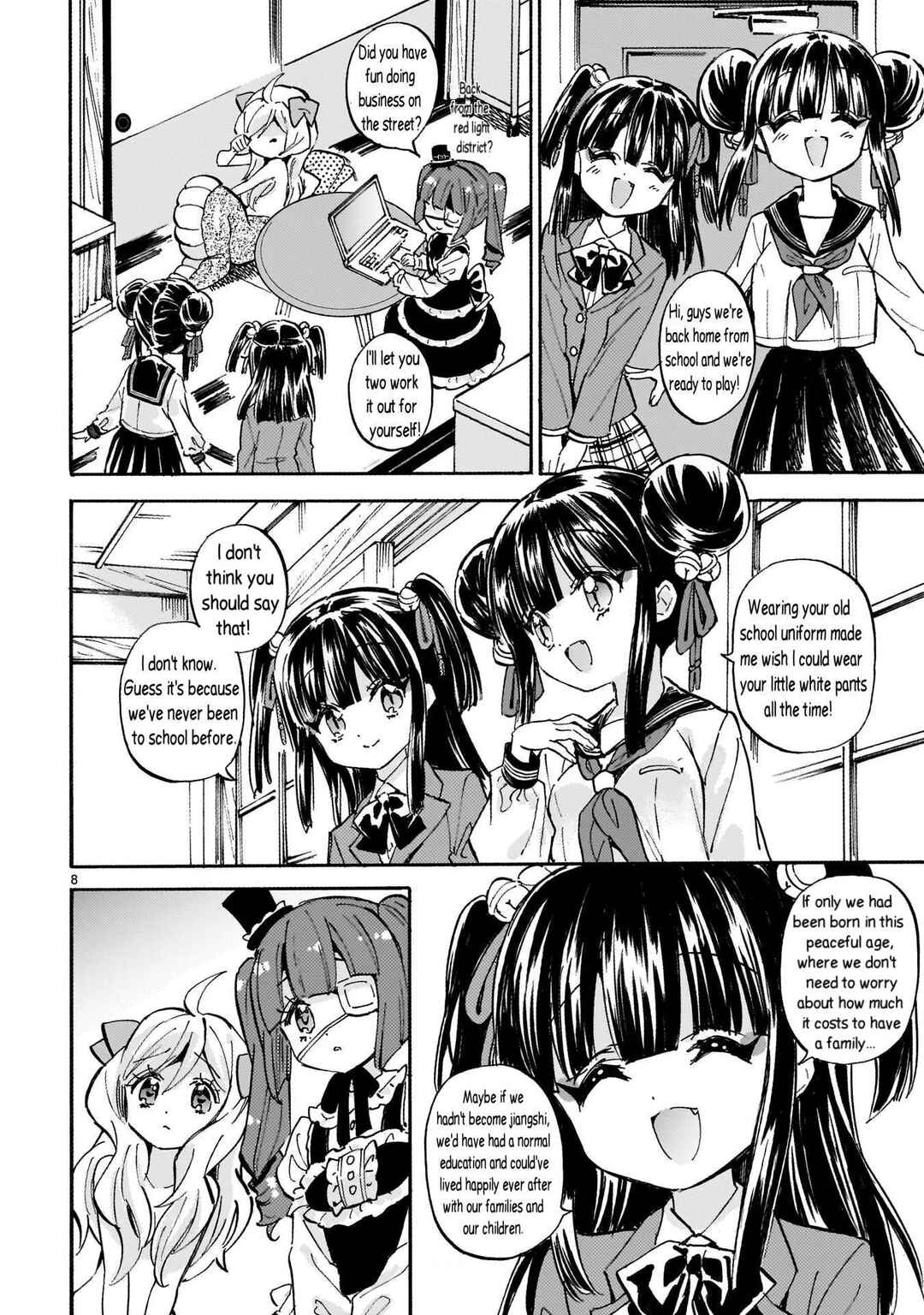 Jashin-chan Dropkick Chapter 255 - Page 8