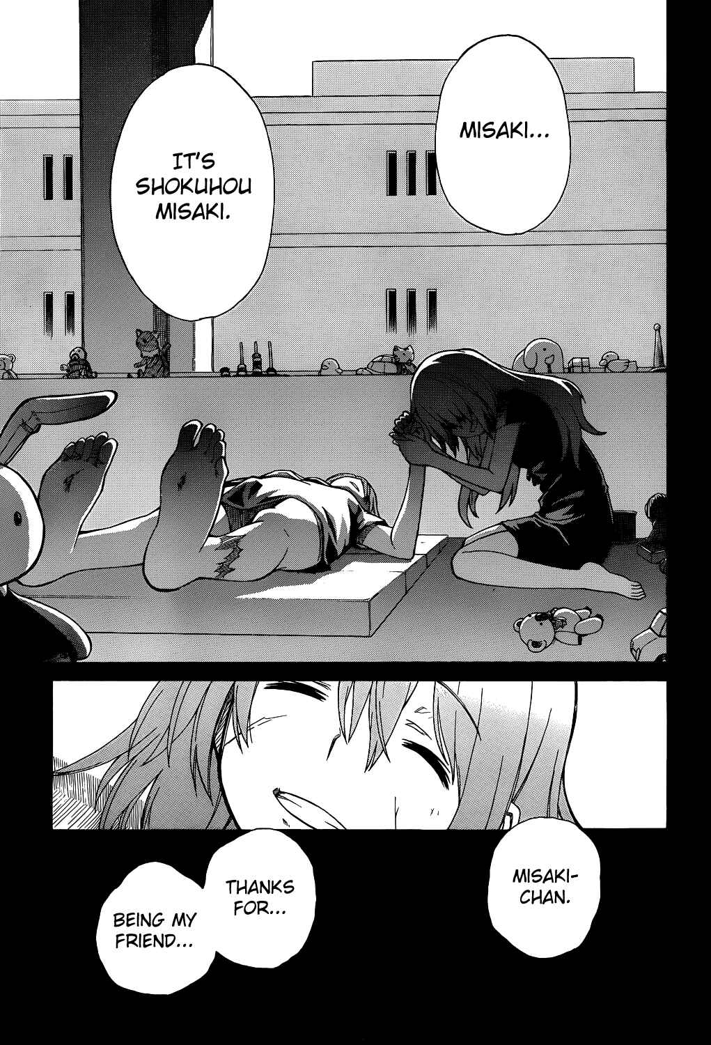 Toaru Majutsu no Index Gaiden: Toaru Kagaku no Railgun Chapter 60 - Page 15