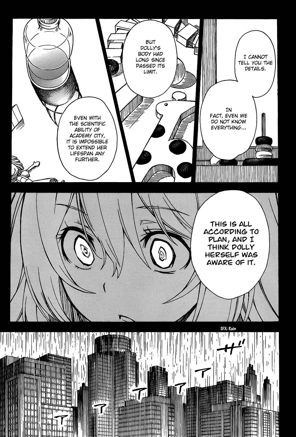 Toaru Majutsu no Index Gaiden: Toaru Kagaku no Railgun Chapter 60 - Page 17