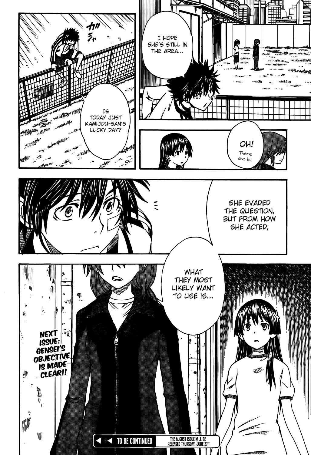 Toaru Majutsu no Index Gaiden: Toaru Kagaku no Railgun Chapter 60 - Page 26