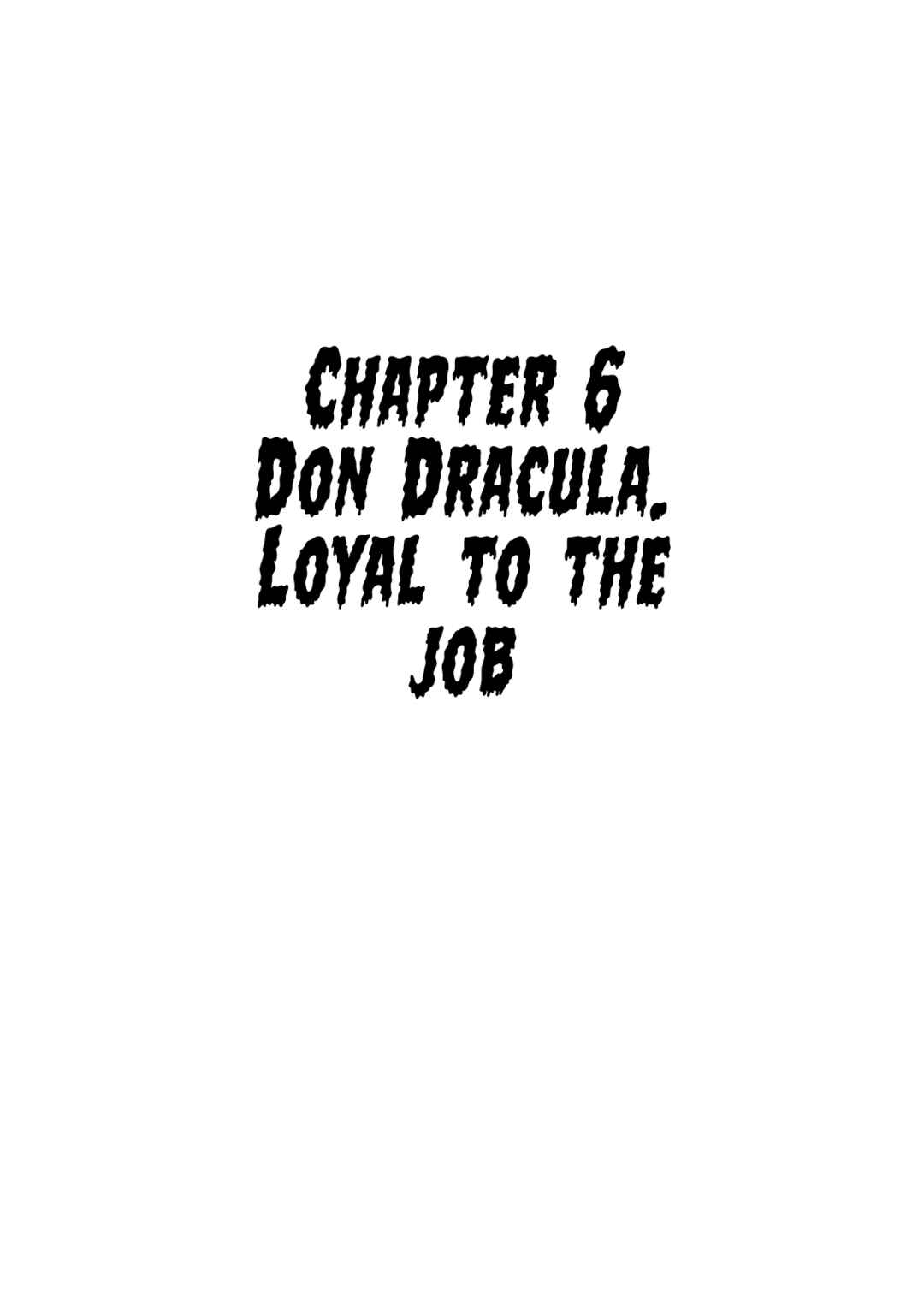 Don Dracula Chapter 6 - Page 1