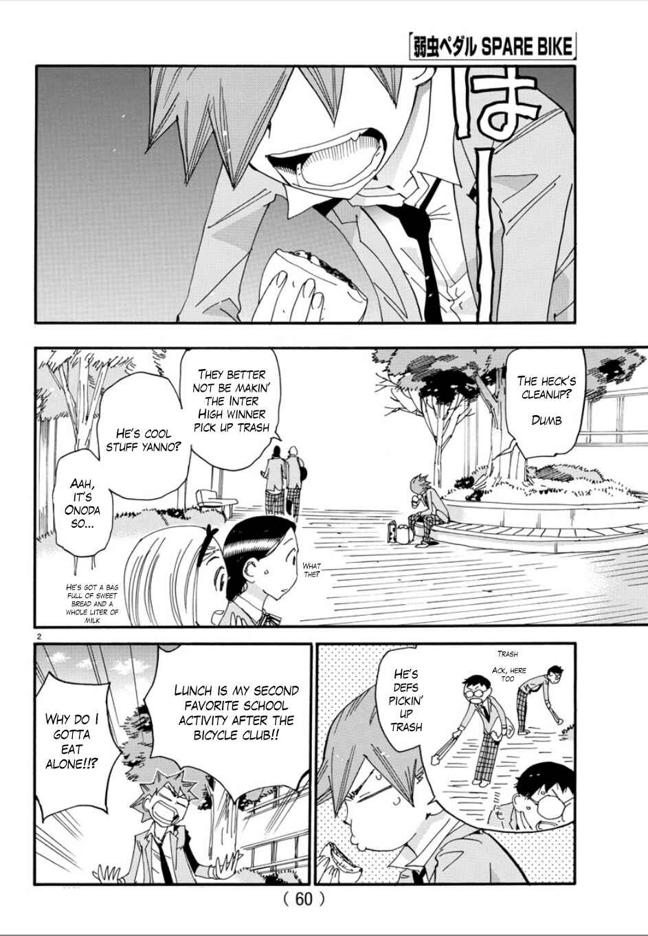 Yowamushi Pedal - Spare Bike Chapter 55 - Page 3