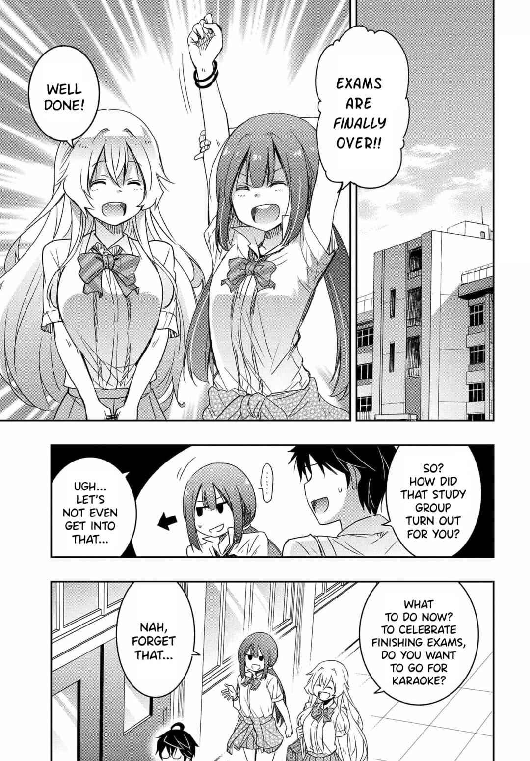 Watashi yori Tsuyoi Otoko to Kekkon shitai no - Seiso na Biji Seito Kaichou (Jitsu wa Moto Banchou) no Himitsu wo Shiru Inkya (Jitsu wa Kanojo wo Koeru Saikyou no Yankee) Chapter 16 - Page 2