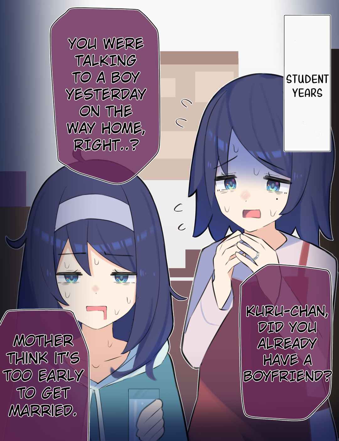 Cool na Doukyuusei no 10 Nengo… Chapter 56 - Page 1