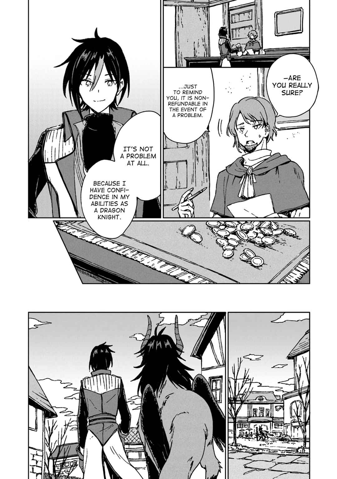 S-kyuu Guild wo Tsuihousareta kedo, Jitsu wa Ore dake Dragon no Kotoba ga Wakaru no de, Kidzuita Toki ni wa Ryuu Kishi no Chouten wo Kiwametemashita. Chapter 3 - Page 13