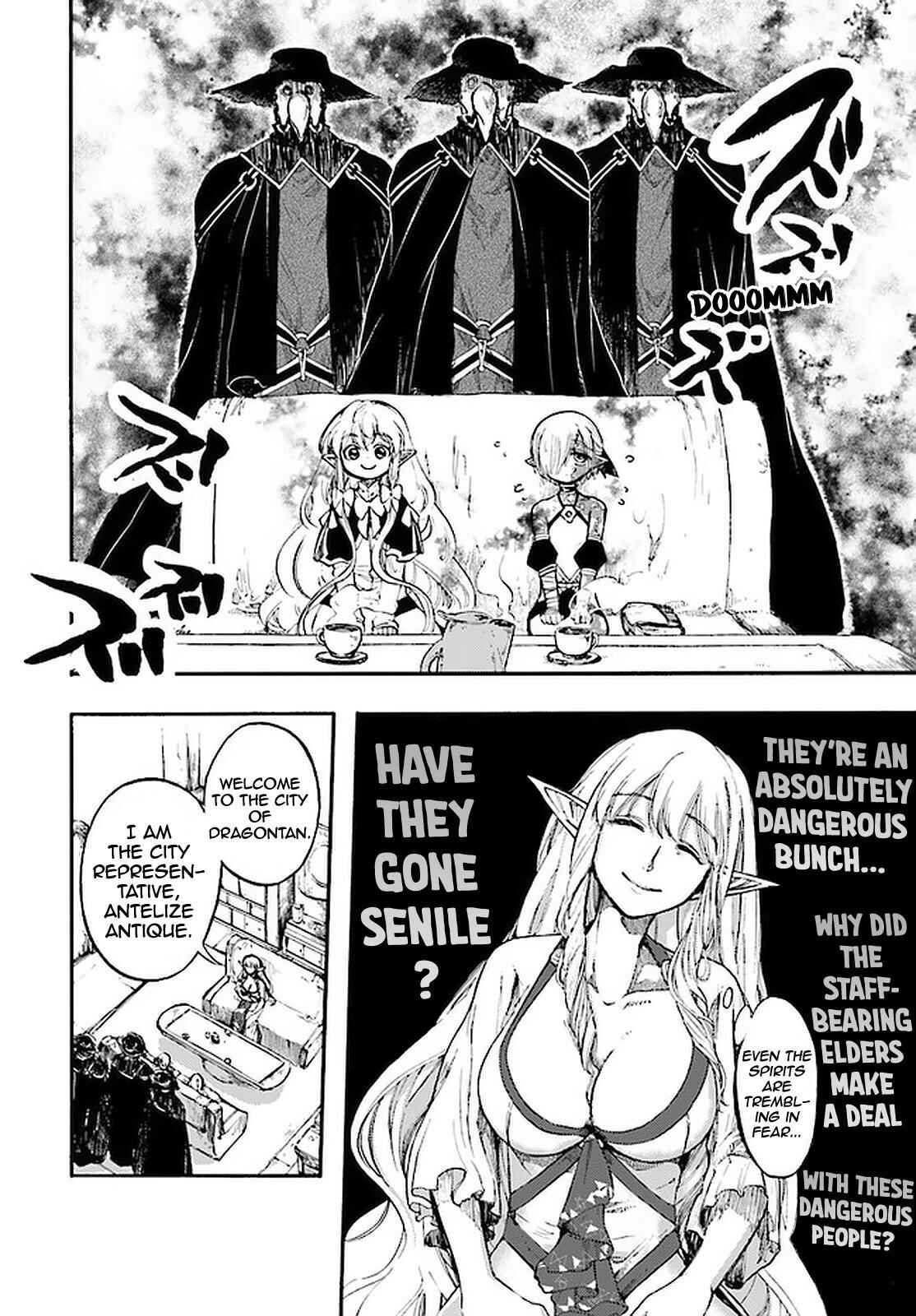 Isekai Mokushiroku Mynoghra: Hametsu no Bunmei de Hajimeru Sekai Seifuku Chapter 12.1 - Page 9