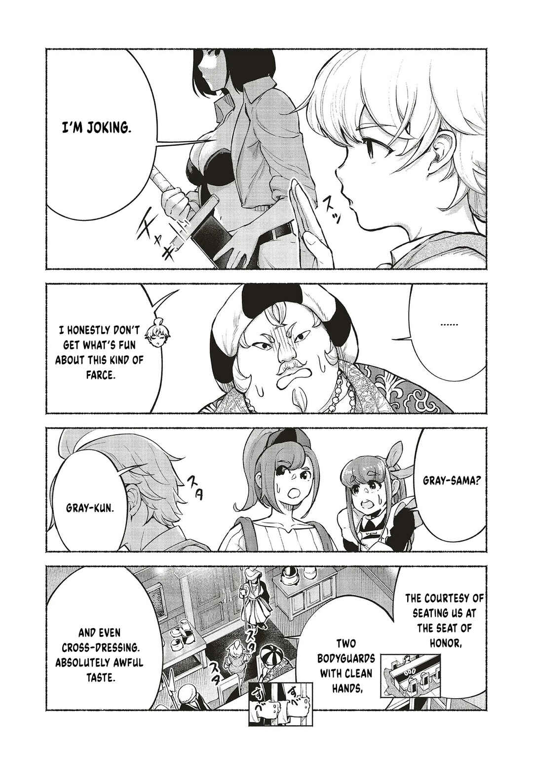 Karada wa Jidou, Nakami wa Ossan no Nariagari Bokenki - Satera mo Tsuiteikimasu! Chapter 8 - Page 16