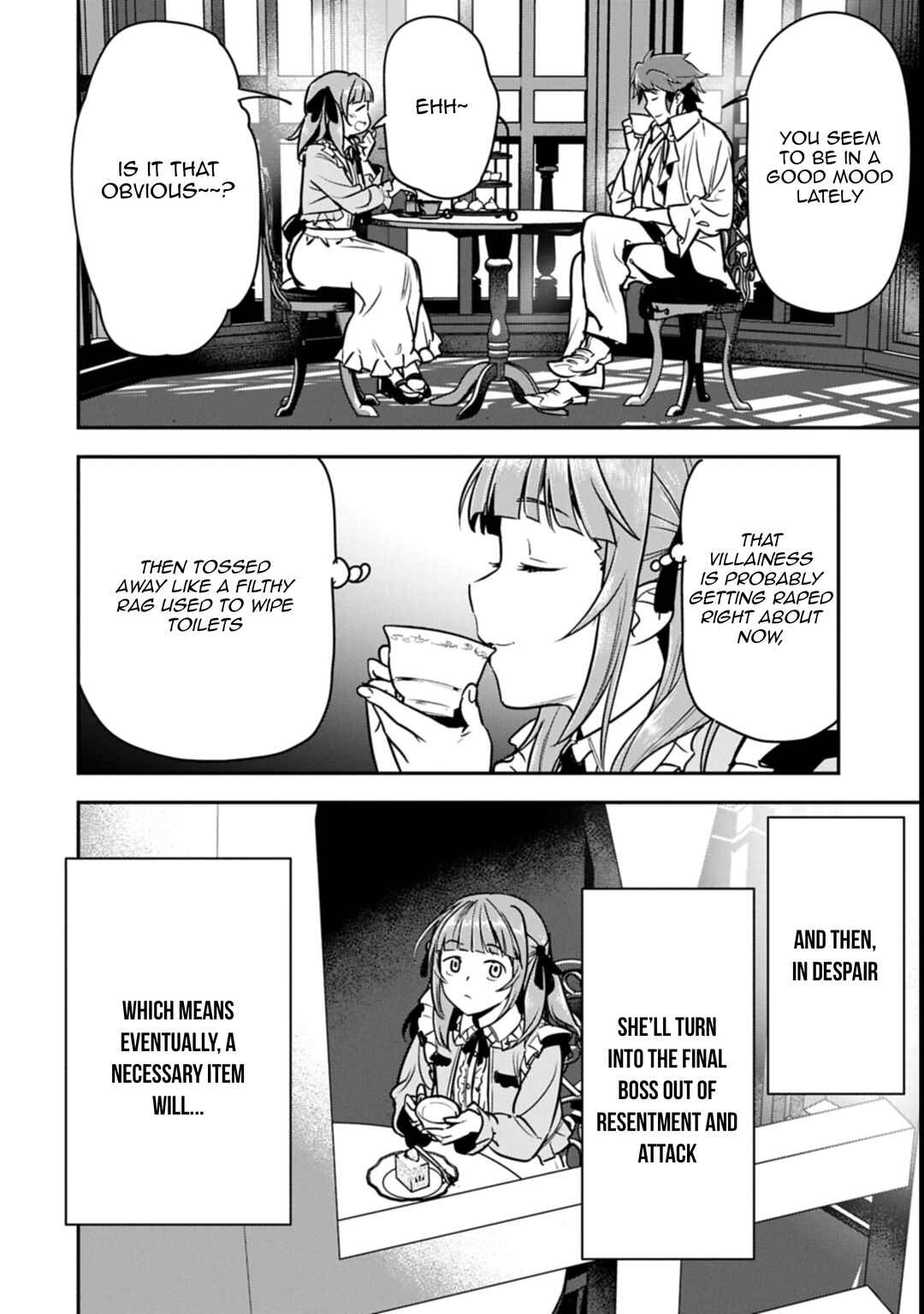 Chounin A wa Akuyaku Reijou o Doushitemo Sukuitai: Dobu to Sora to Koori no Himegimi Chapter 43 - Page 3