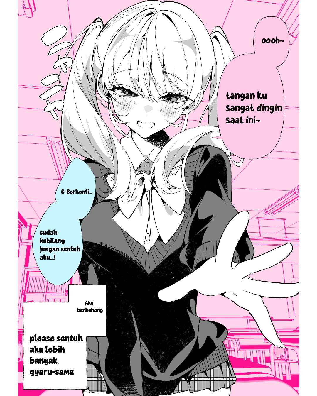 Tonari no Gal wa Kuchisabishii-chan Chapter 21 - Page 1