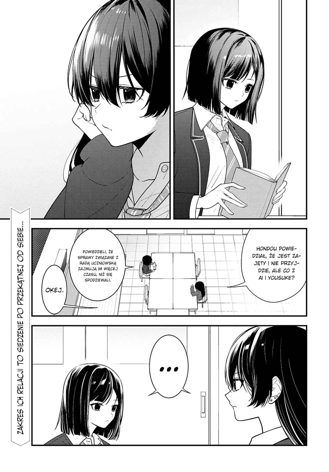 Tonari no Seki no Yankee Shimizu-san ga Kami wo Kuroku Sometekita Chapter 13 - Page 1