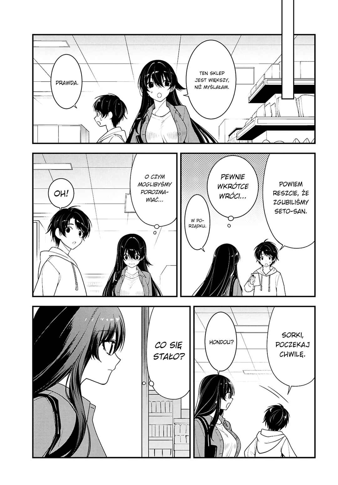Tonari no Seki no Yankee Shimizu-san ga Kami wo Kuroku Sometekita Chapter 13 - Page 15
