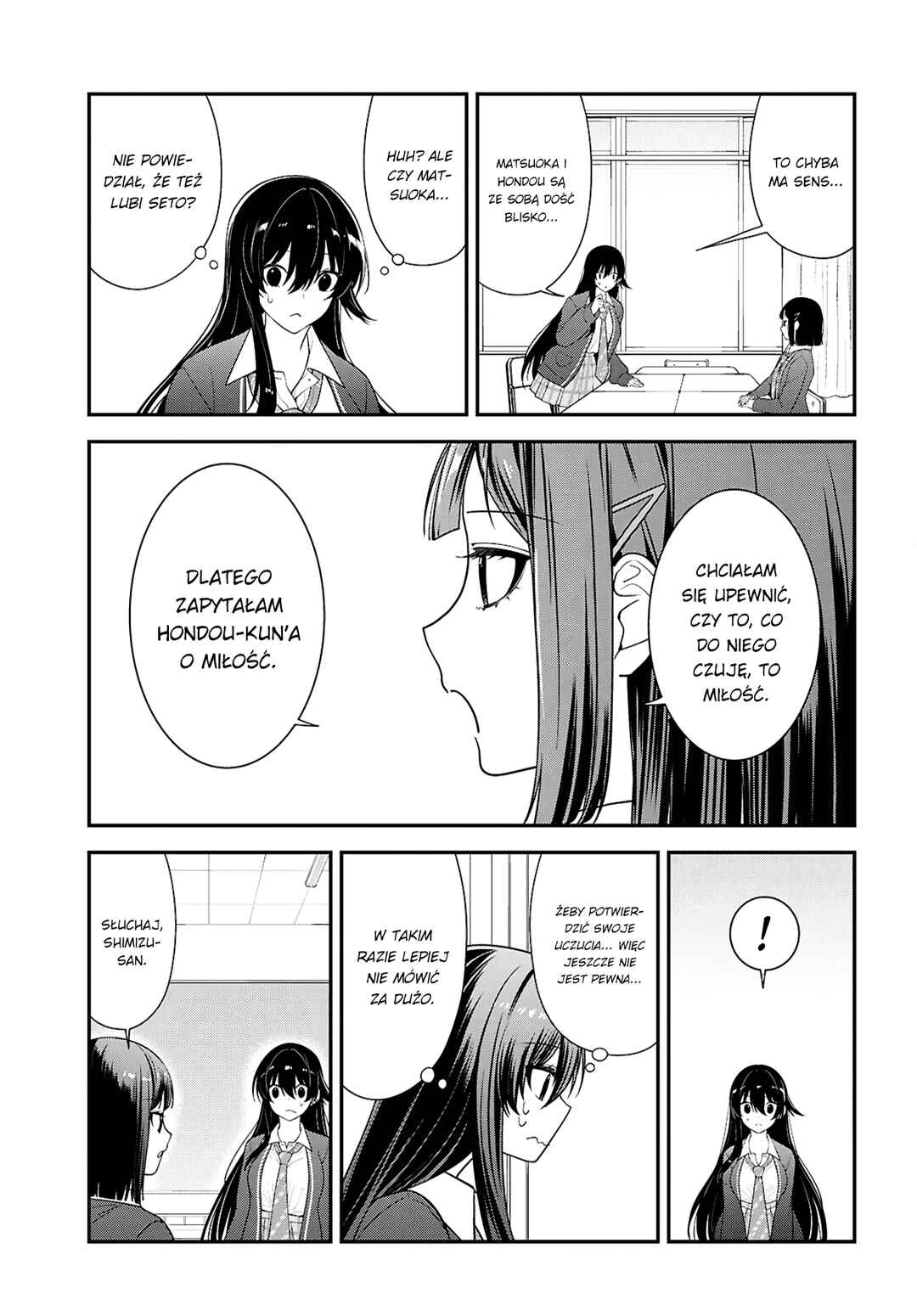 Tonari no Seki no Yankee Shimizu-san ga Kami wo Kuroku Sometekita Chapter 13 - Page 9