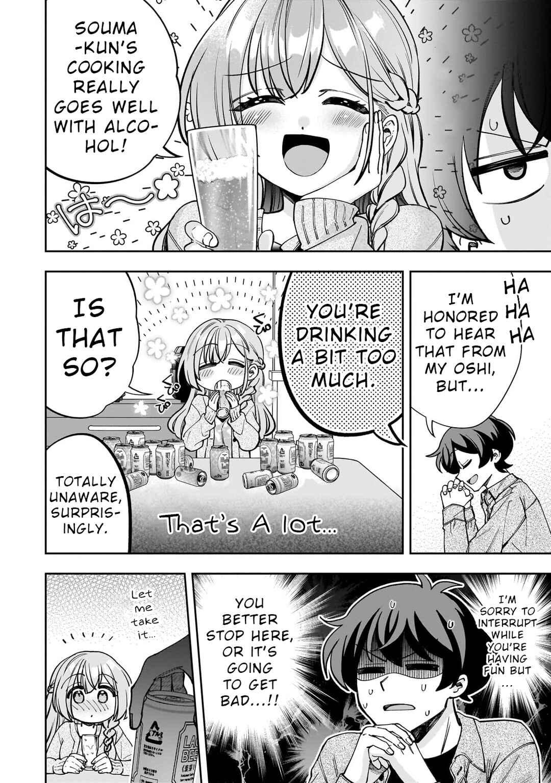 Net no "Oshi" to Real no "Oshi" ga Tonari ni Hikkoshite Kita Chapter 7 - Page 2