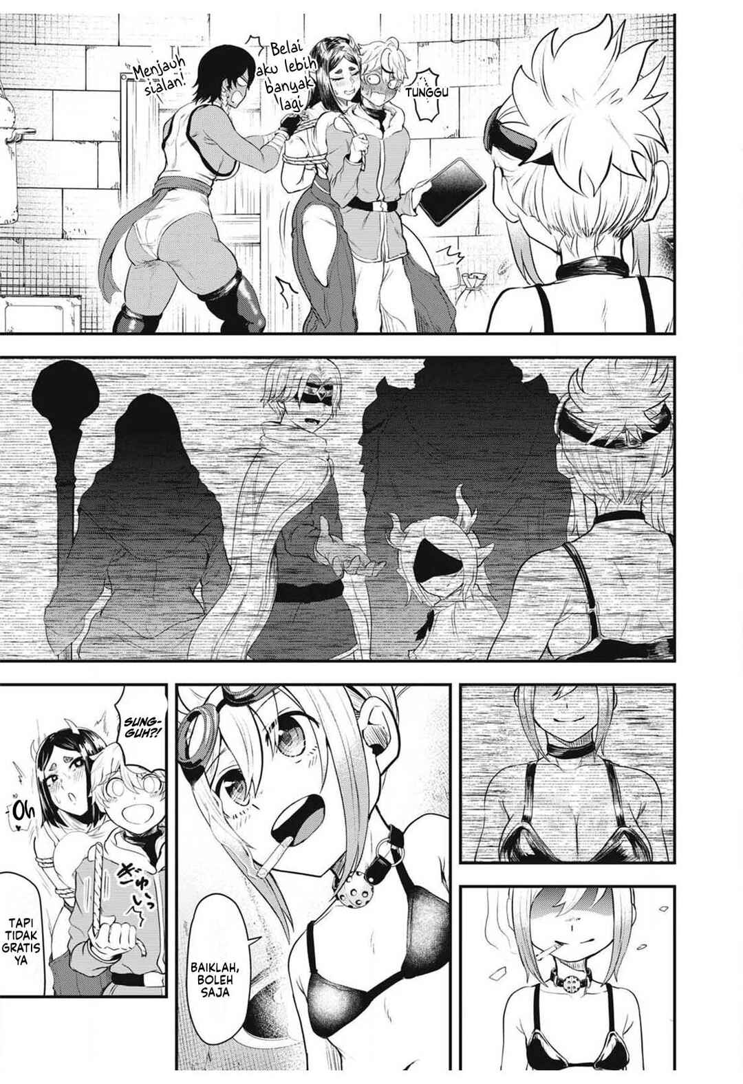 Sei-jun Ecstasy: XXX Shinai to Derarenai Heya de Mazoku o Buttaoshimasu Chapter 4 - Page 15