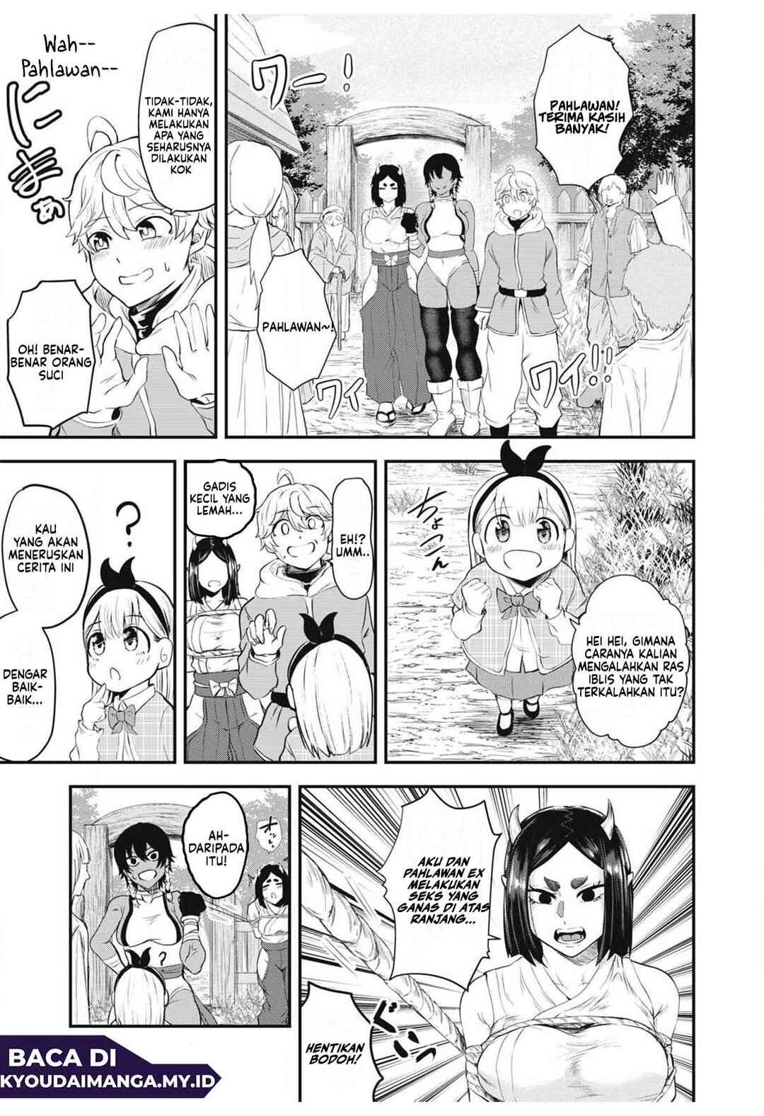 Sei-jun Ecstasy: XXX Shinai to Derarenai Heya de Mazoku o Buttaoshimasu Chapter 4 - Page 2