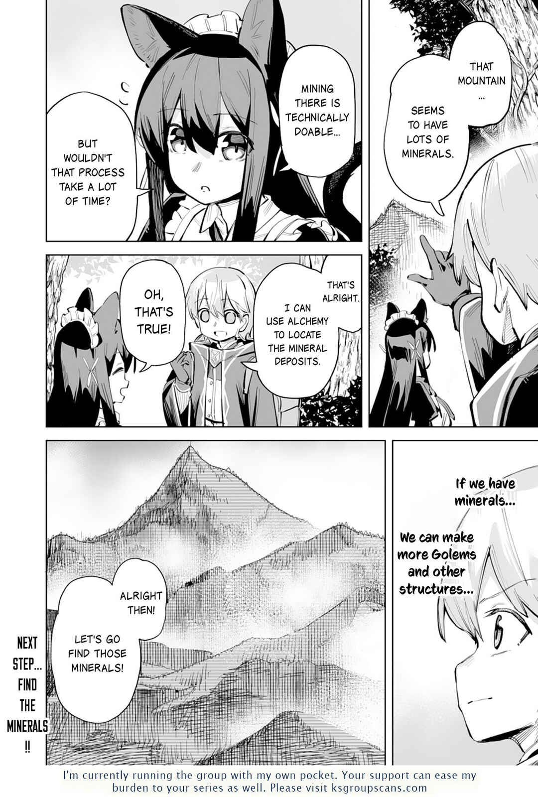 Kaikosareta Kyuutei Renkinjutsushi wa Henkyou de Dai Nouen wo Tsukuriageru ~Sokoku wo Oidasareta kedo, Saikyou Ryouchi de Slow Life wo Ouka suru~ Chapter 5 - Page 35