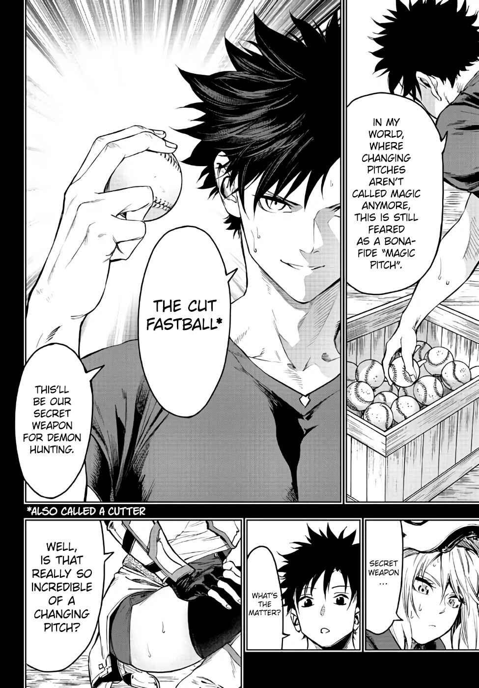 Yakyuu de Sensou suru Isekai de Choukoukoukyuu Ace ga Jakushou Kokka o Sukuu Youdesu Chapter 31.1 - Page 4