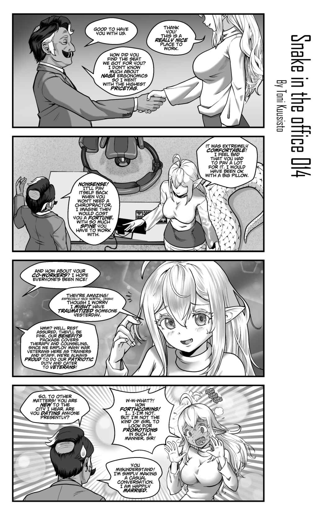 Snake in the Office Chapter 14 - Page 1