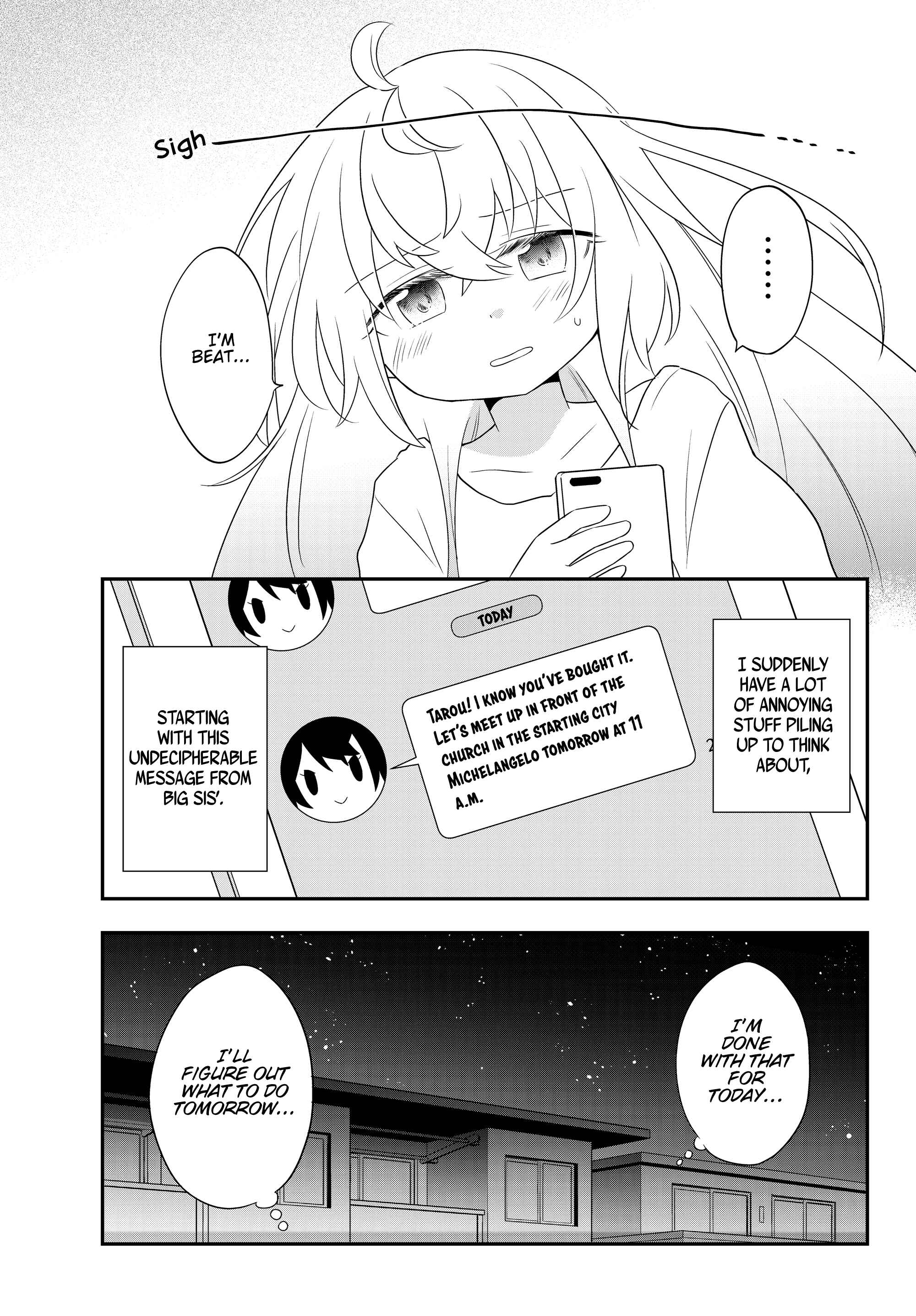 Bishoujo ni Natta kedo, Netoge Haijin Yattemasu. Chapter 2.1 - Page 6