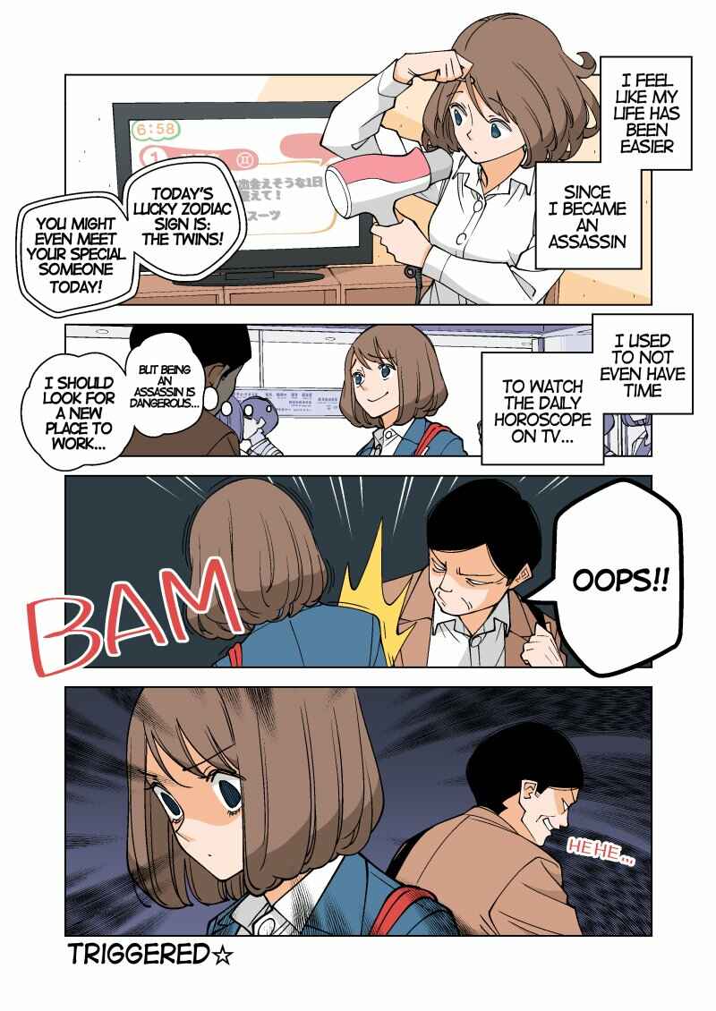 Shiawase Kanako no Koroshiya Seikatsu Chapter 4 - Page 1