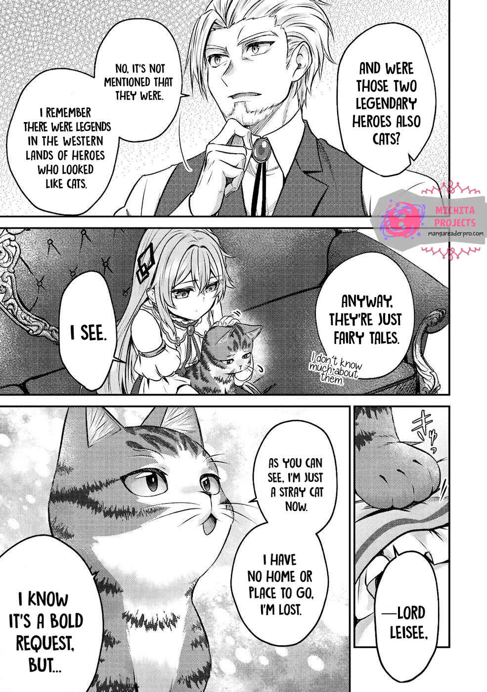 Wagahai wa Nekomadoushi de Aru: Kijitora Luke no Kaiteki Cheat Neko Seikatsu Chapter 3 - Page 20