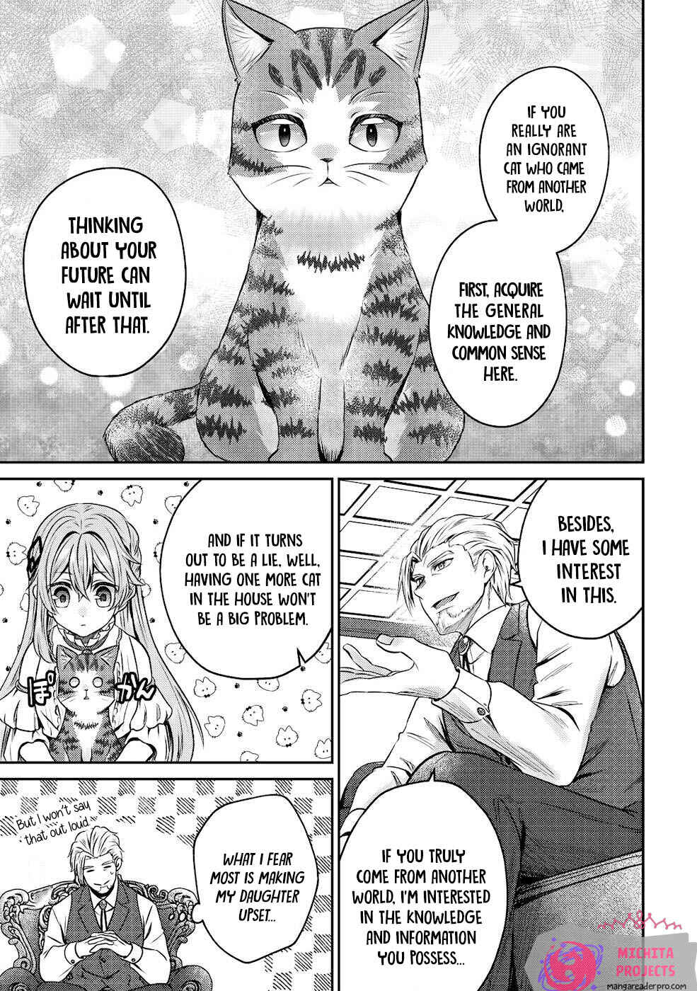 Wagahai wa Nekomadoushi de Aru: Kijitora Luke no Kaiteki Cheat Neko Seikatsu Chapter 3 - Page 24