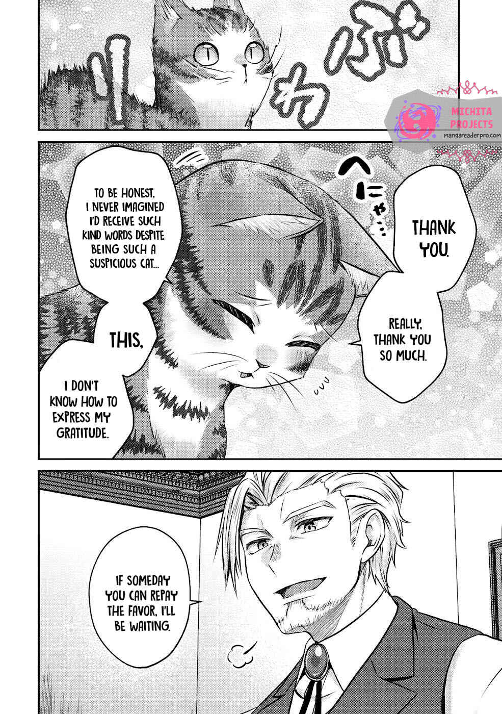 Wagahai wa Nekomadoushi de Aru: Kijitora Luke no Kaiteki Cheat Neko Seikatsu Chapter 3 - Page 25
