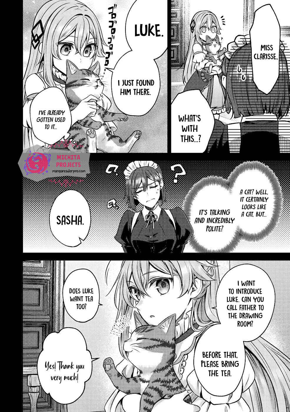 Wagahai wa Nekomadoushi de Aru: Kijitora Luke no Kaiteki Cheat Neko Seikatsu Chapter 3 - Page 7