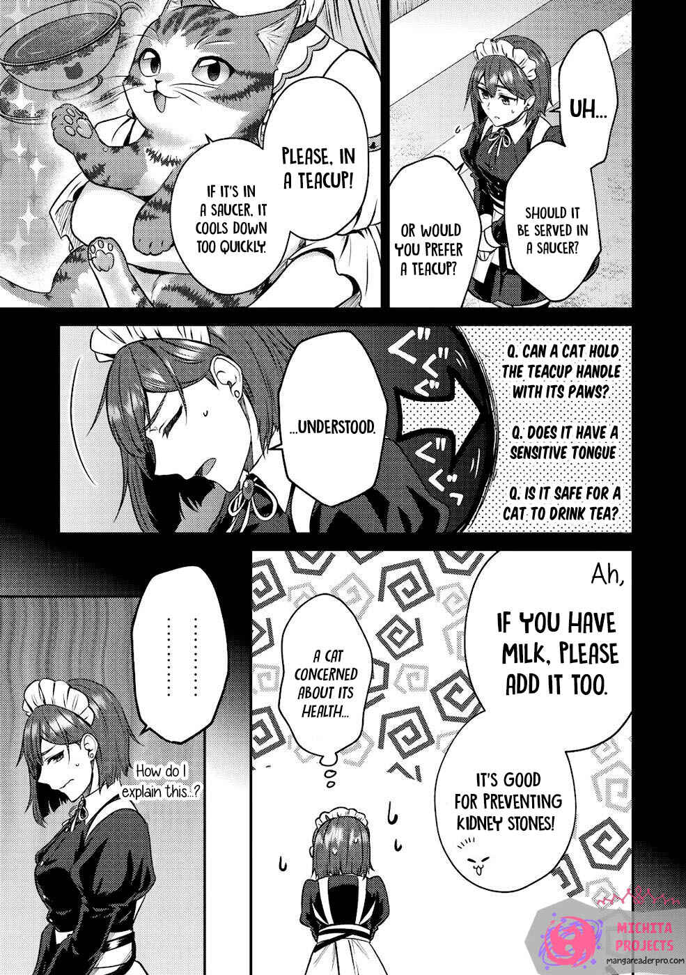 Wagahai wa Nekomadoushi de Aru: Kijitora Luke no Kaiteki Cheat Neko Seikatsu Chapter 3 - Page 8