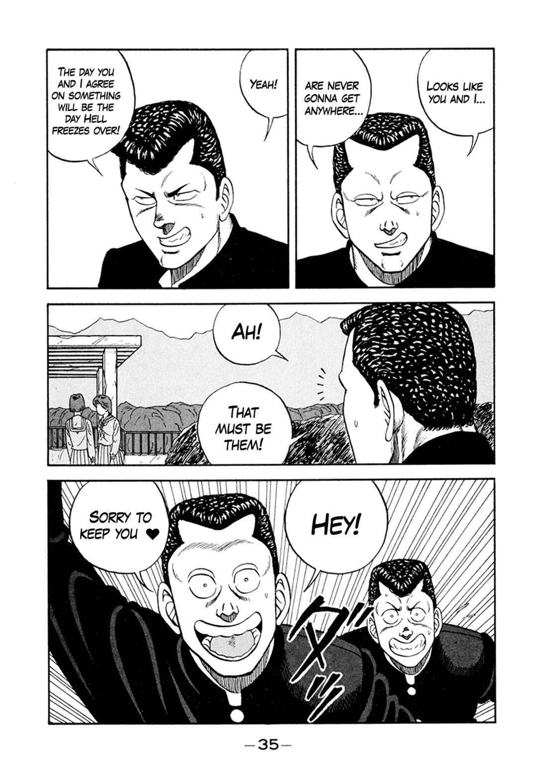 Be-bop High School Chapter 153 - Page 35