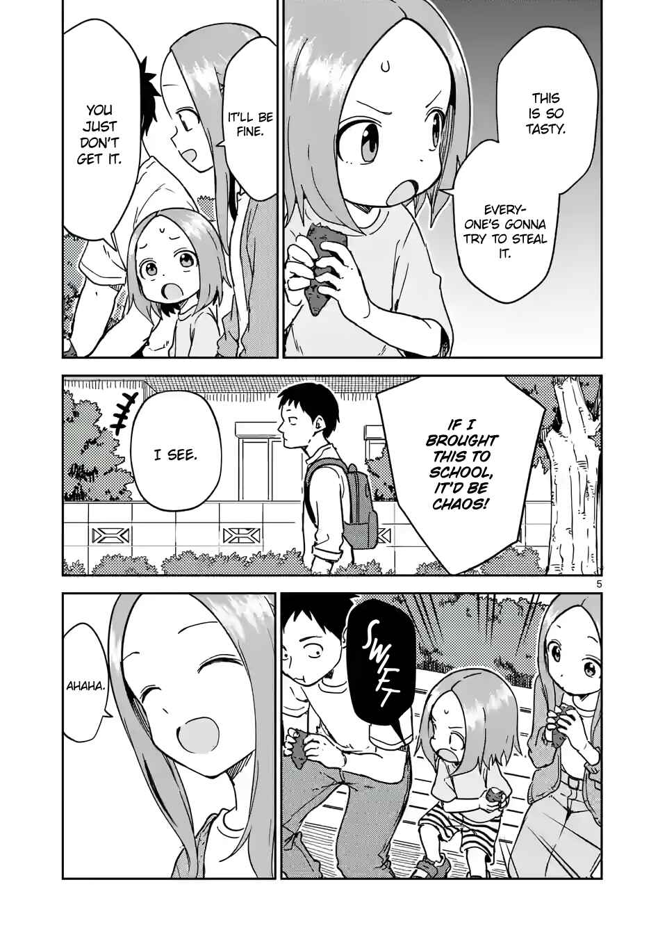 Karakai Jouzu no (Moto) Takagi-san Chapter 247 - Page 5