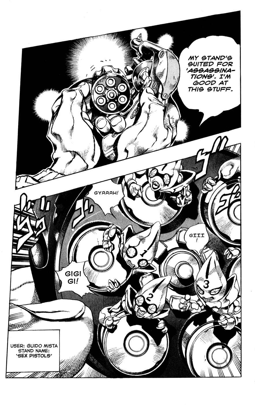 JoJo no Kimyou na Bouken: Part 5 - Ougon no Kaze Chapter 23 - Page 19