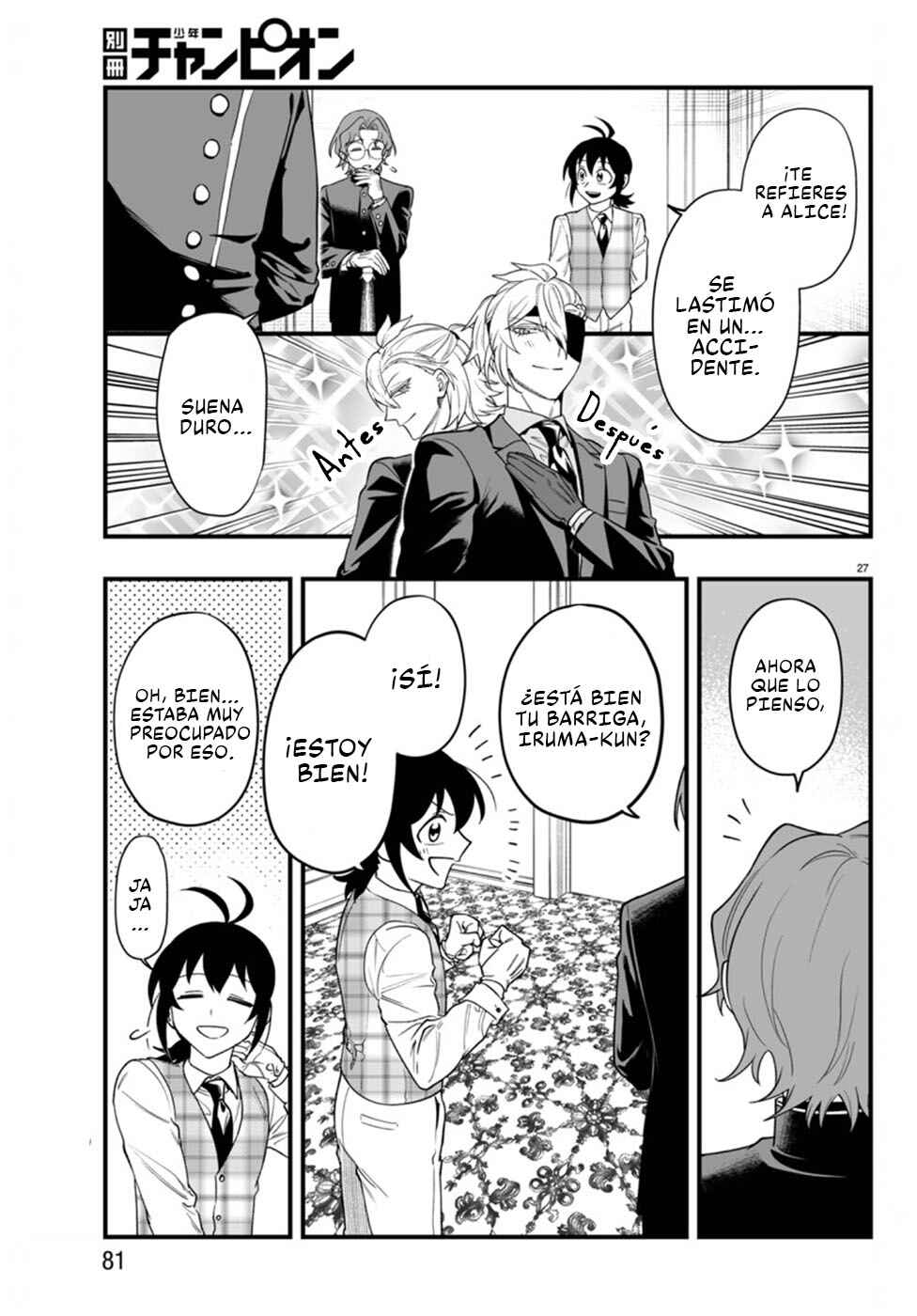 Mairimashita! Iruma-kun: If Episode of Mafia Chapter 24 - Page 28